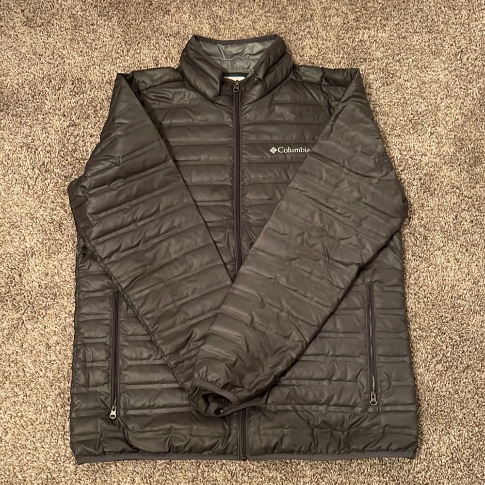Grey Columbia Puffer Coat (Men’s)